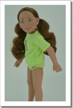 Affordable Designs - Canada - Leeann and Friends - 2016 Basic Loulou - Brown Hair/Green Eyes - Doll